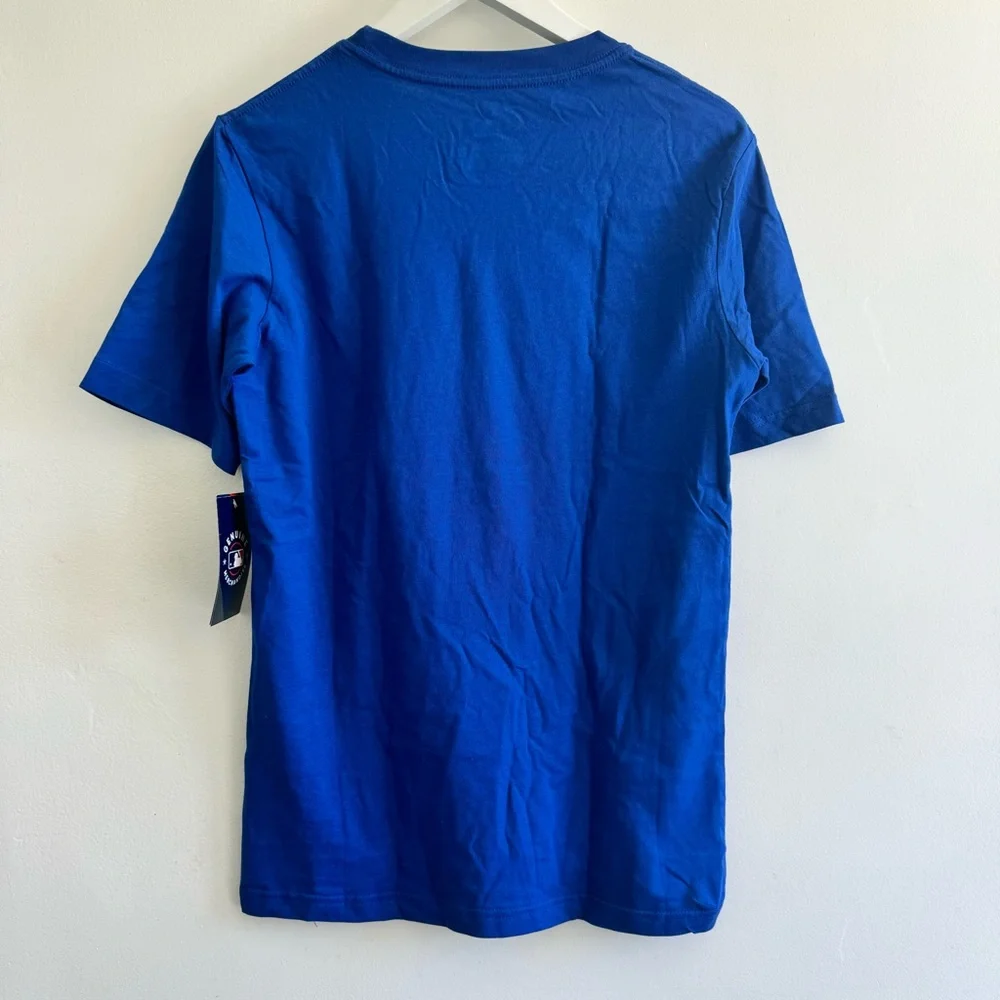 NWT DODGERS T-Shirt Tee Men's Small Blue White